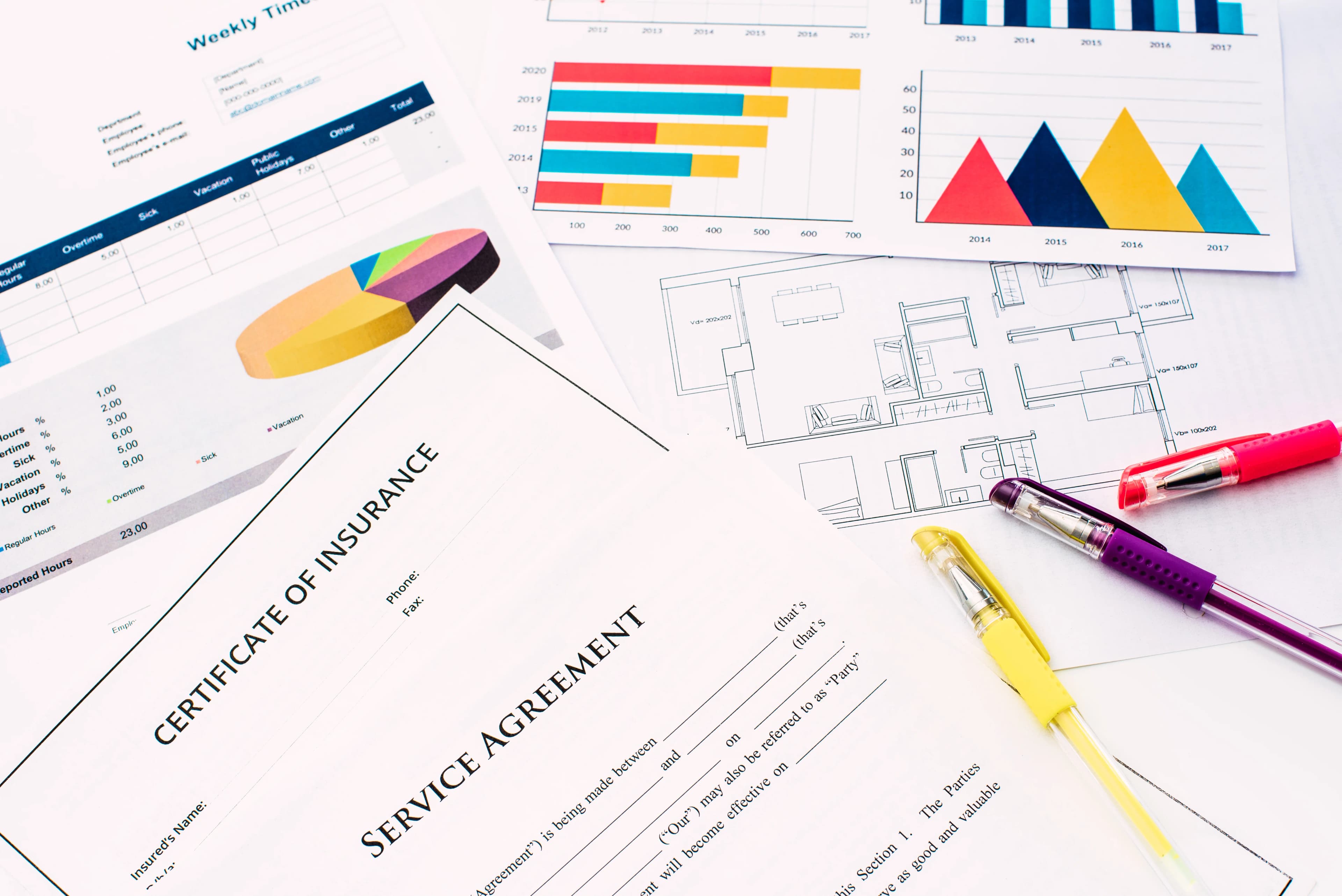 plans-and-financial-documents-with-costs-in-the-r